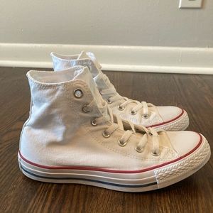 Converse High Tops- White